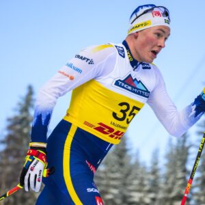 Trulsgisselman under herrarnas skiathlon i Lillehammer