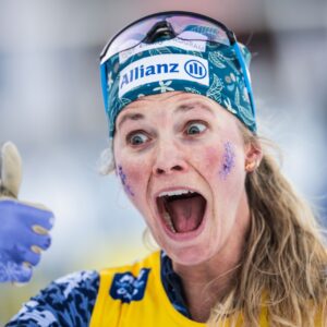 Jessie Diggins hade show i franska Les Rousses